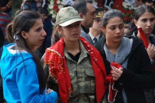 Şehide doğum gününde son veda