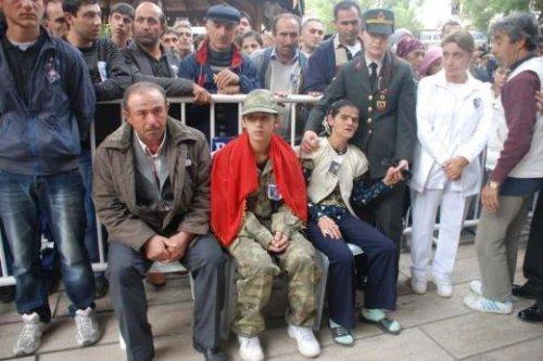 Şehide doğum gününde son veda