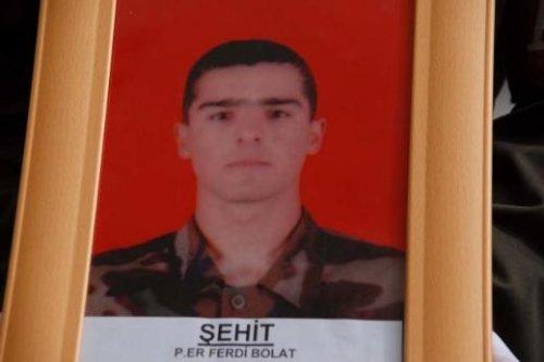 Şehide doğum gününde son veda