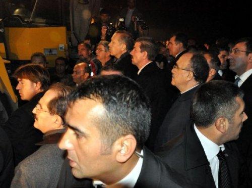 Erdoğan inceleme yaparken deprem oldu