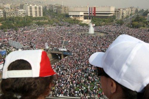 Suriye'de Esad'a büyük destek  - Resim 6