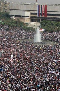 Suriye'de Esad'a büyük destek  - Resim 1