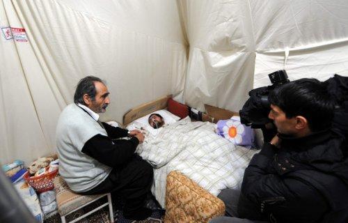 Van'da kar yağışı başladı