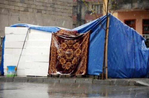 Van'da kar yağışı başladı