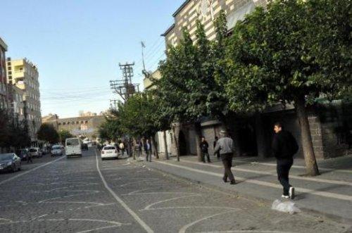 Diyarbakır esnafı kepenk kapattı - Resim 1