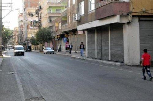 Diyarbakır esnafı kepenk kapattı - Resim 3