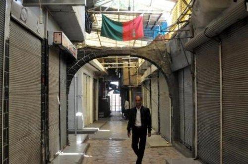 Diyarbakır esnafı kepenk kapattı - Resim 14