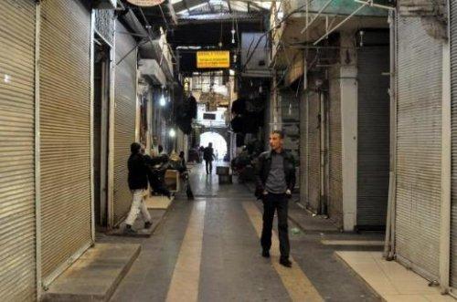 Diyarbakır esnafı kepenk kapattı - Resim 13