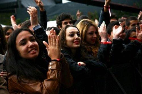 Van İçin Rock konserinden kareler 