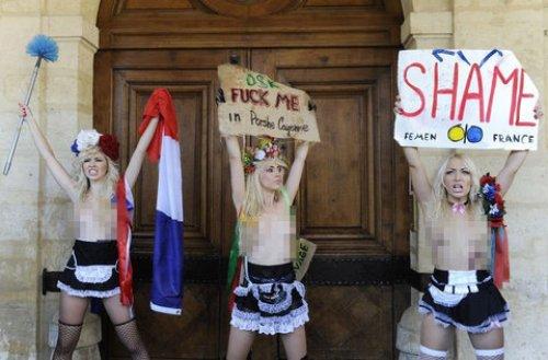 FEMEN'den çıplak protesto - Resim 7