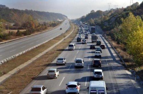TEM'de bayram trafiği  - Resim 3