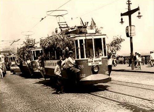İstanbul'un tramvaylı yılları