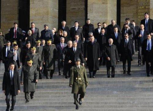 Anıtkabir'de 10 kasım töreni - Resim 3