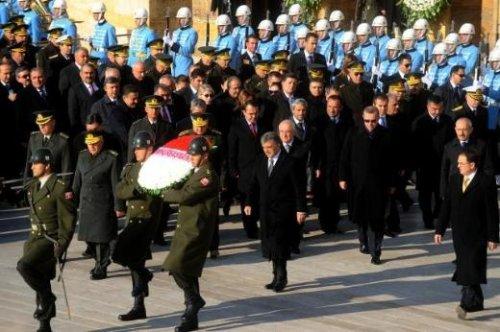 Anıtkabir'de 10 kasım töreni - Resim 7