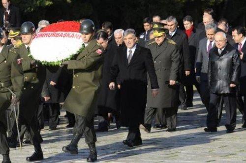 Anıtkabir'de 10 kasım töreni - Resim 1