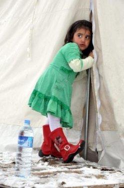 Van beyaza büründü