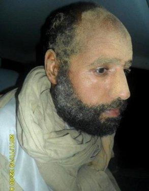 Seyfülislam'ın yakalandıktan sonra ilk görüntüleri