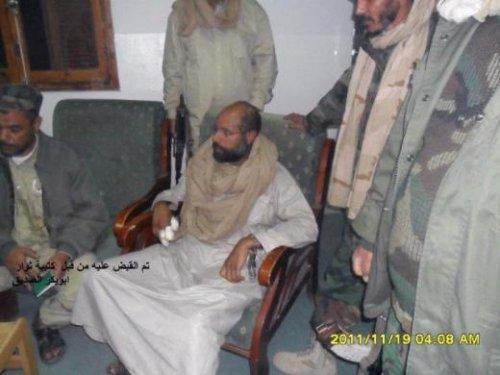 Seyfülislam'ın yakalandıktan sonra ilk görüntüleri