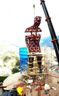 Türkiye'nin en büyük Atatürk heykeli Artvin'de