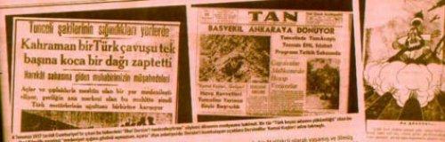 Dersim Katliamı döneminin manşetleri