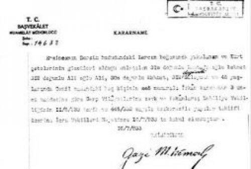 Devlet kaynaklarından Dersim belgeleri - Resim 6