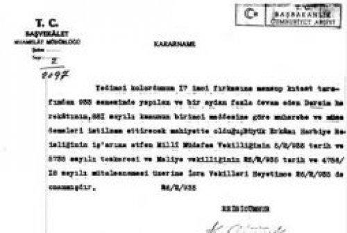 Devlet kaynaklarından Dersim belgeleri - Resim 2