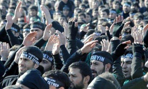 Kerbela şehitleri için gözyaşları sel oldu - Resim 9