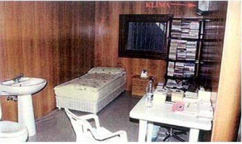 Terörist başı Abdullah Öcalan'ın kaldığı hücre