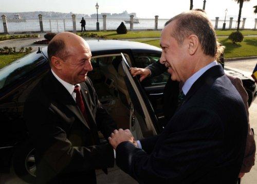 Erdoğan Romanya Cumhurbaşkanını kabul etti 