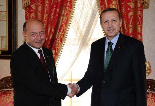 Erdoğan Romanya Cumhurbaşkanını kabul etti 