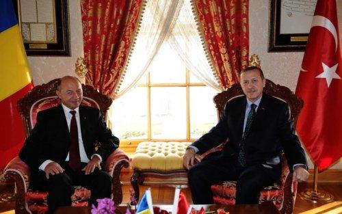 Erdoğan Romanya Cumhurbaşkanını kabul etti 