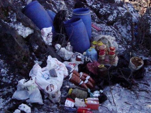 Elazığ Diyarbakır sınırındaki PKK kampı