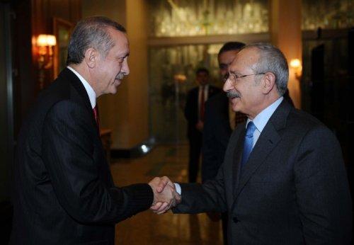 Kılıçdaroğlu'ndan Erdoğan'a geçmiş olsun ziyareti