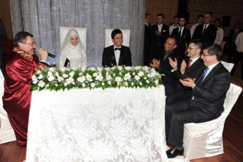 Devletin zirvesi bu nikahta buluştu