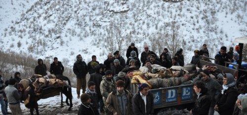 Şırnak Uludere'de ölenlerin ilk görüntüleri 