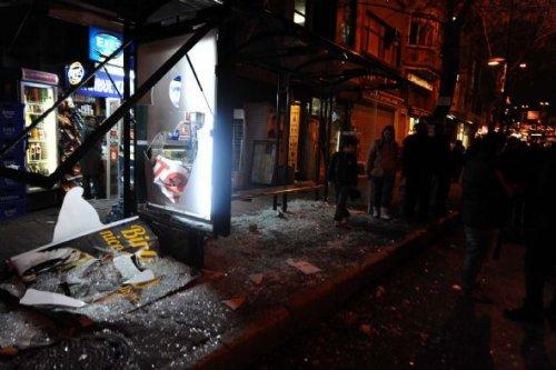 BDP'liler Taksim'i savaş alanına çevirdi