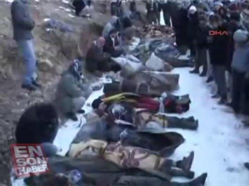 Şırnak Uludere'de ölenlerin ailelerinin feryatları