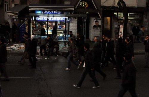 BDP'liler Taksim'i savaş alanına çevirdi