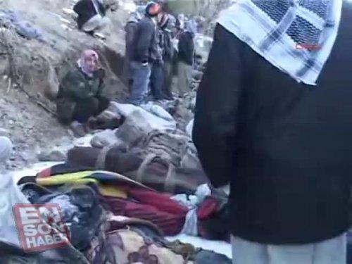 Şırnak Uludere'de ölenlerin ailelerinin feryatları