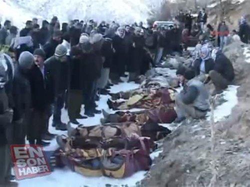 Şırnak Uludere'de ölenlerin ailelerinin feryatları