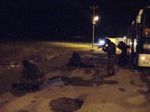 Erzincan'da otobüse Kandil operasyonu