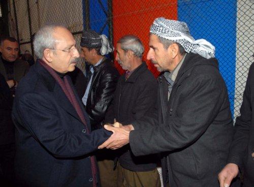 Kemal Kılıçdaroğlu taziye çadırında