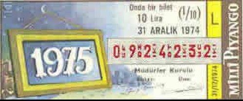 Dünden bugüne piyango bileti - Resim 32