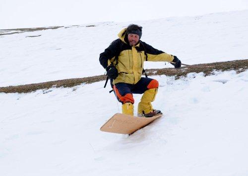 Rize'de snowboard değil Lazboard - Resim 2