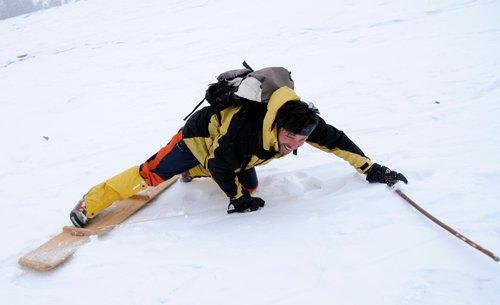 Rize'de snowboard değil Lazboard - Resim 1