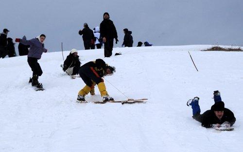 Rize'de snowboard değil Lazboard - Resim 14