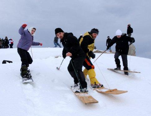 Rize'de snowboard değil Lazboard - Resim 13