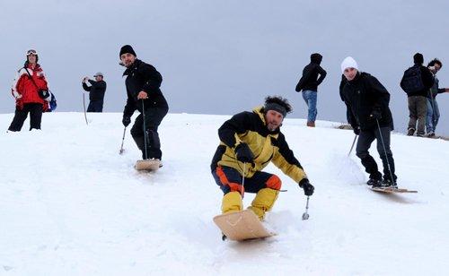 Rize'de snowboard değil Lazboard - Resim 5