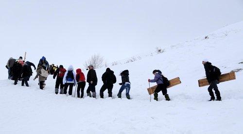 Rize'de snowboard değil Lazboard - Resim 6
