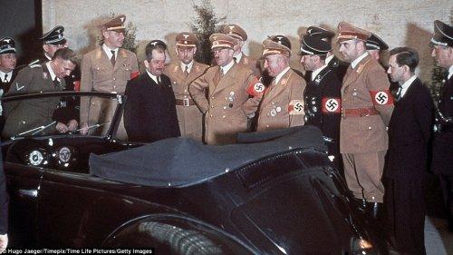 Adolf Hitler'in renkli fotoğrafları 